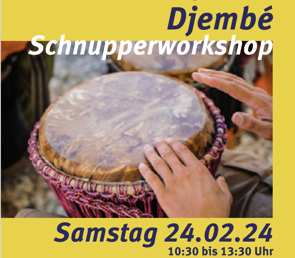 Djembé Workshop 24.2.2024